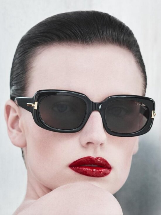 TF 1253 01A Tom Ford Icon Sunglasses Black